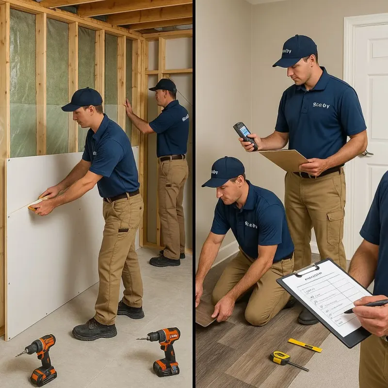 Repairs and Reconstruction process in Sapulpa, OK