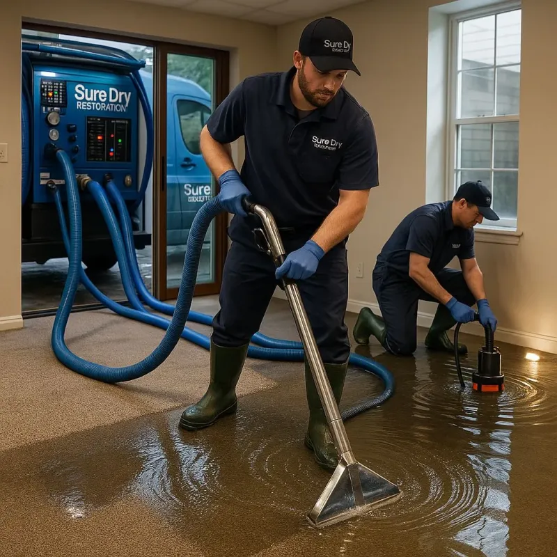 Water Extraction and Removal process in Sapulpa, OK